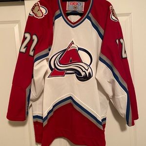 Vintage 1996 claude lemieux Avalanche Jersey